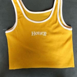“Honey” crop top